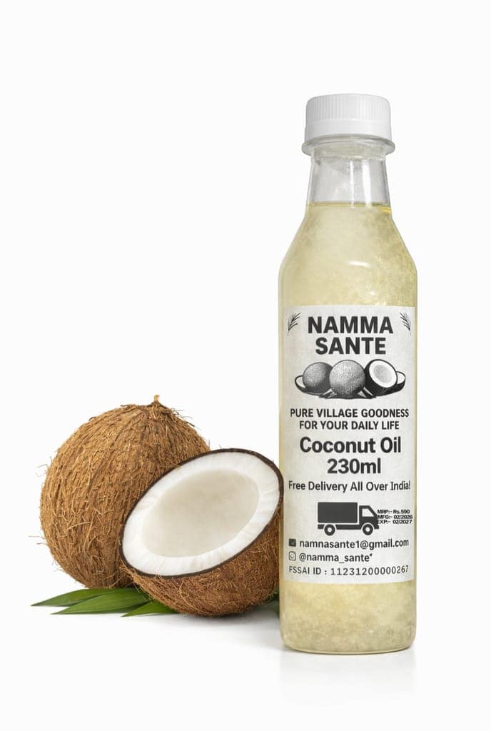 Coconut Oil, Nariyal Tel, Copra Oil, Virgin Coconut Oil, Cold Pressed Coconut Oil view 2