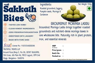 Groundnut Moringa Laddoo