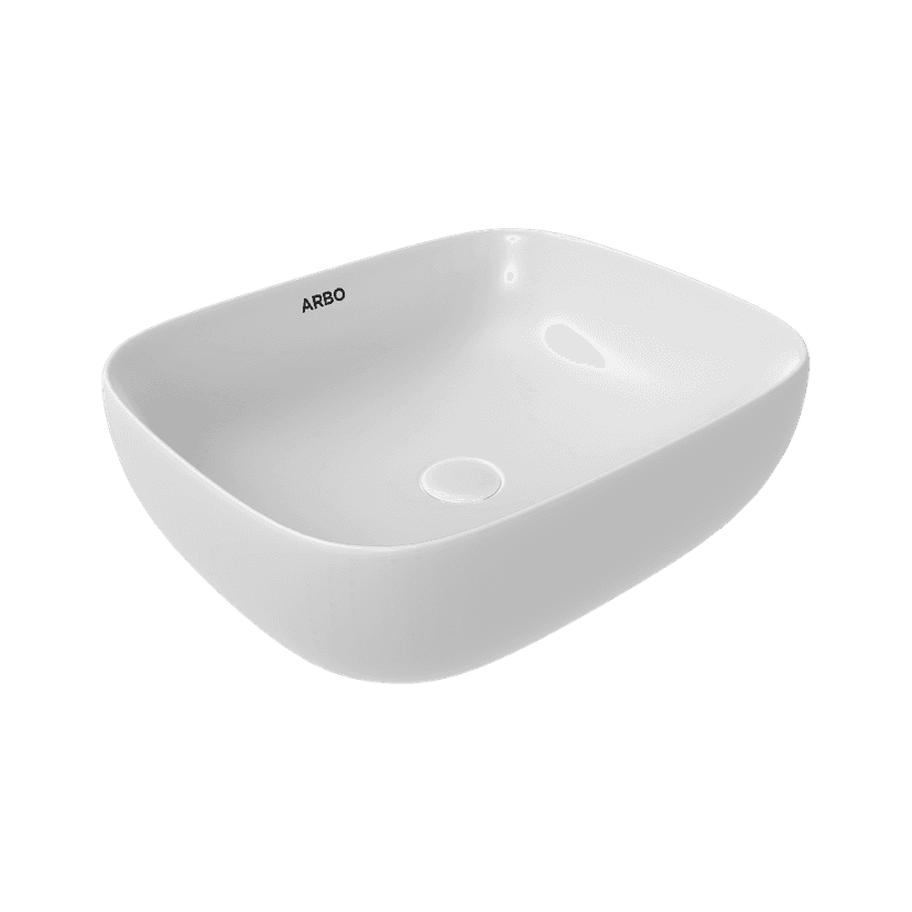 TTB-23542 Apple 15" x 10" Inch Thin Rim Table Top Basin