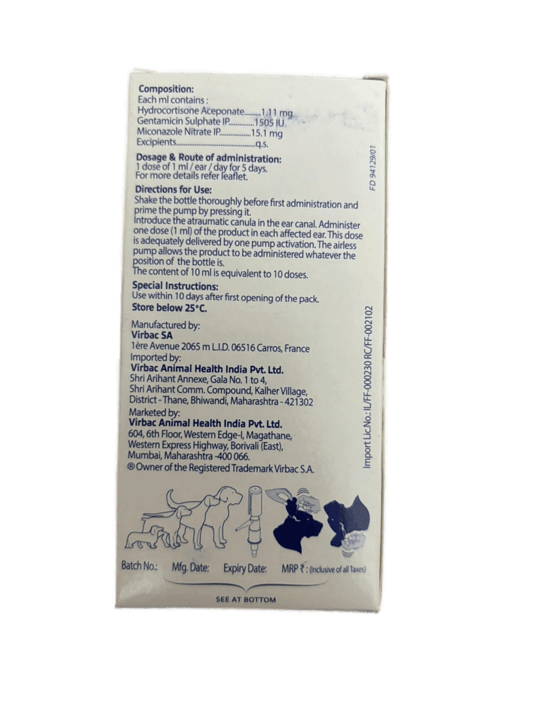 Virbac Easotic 10ml view 2