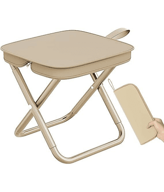 Folding Stool Camping Stool Foldable Camp Chair Collapsible Stooll Portable Chair Travel Foot Stool for Backpacking Fishing Hiking Picnic