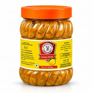 Purushottam Traditional Lemon Pickle – Authentic Taste of Ayodhya | 500g