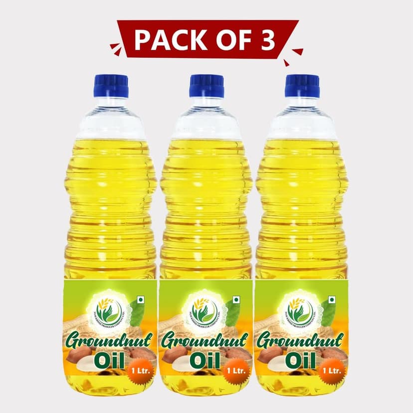 Groundnut Oil (Pack of 3)