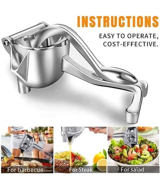 FULKIZA Aluminium Steel Manual Juicer ( Pack of 1 )