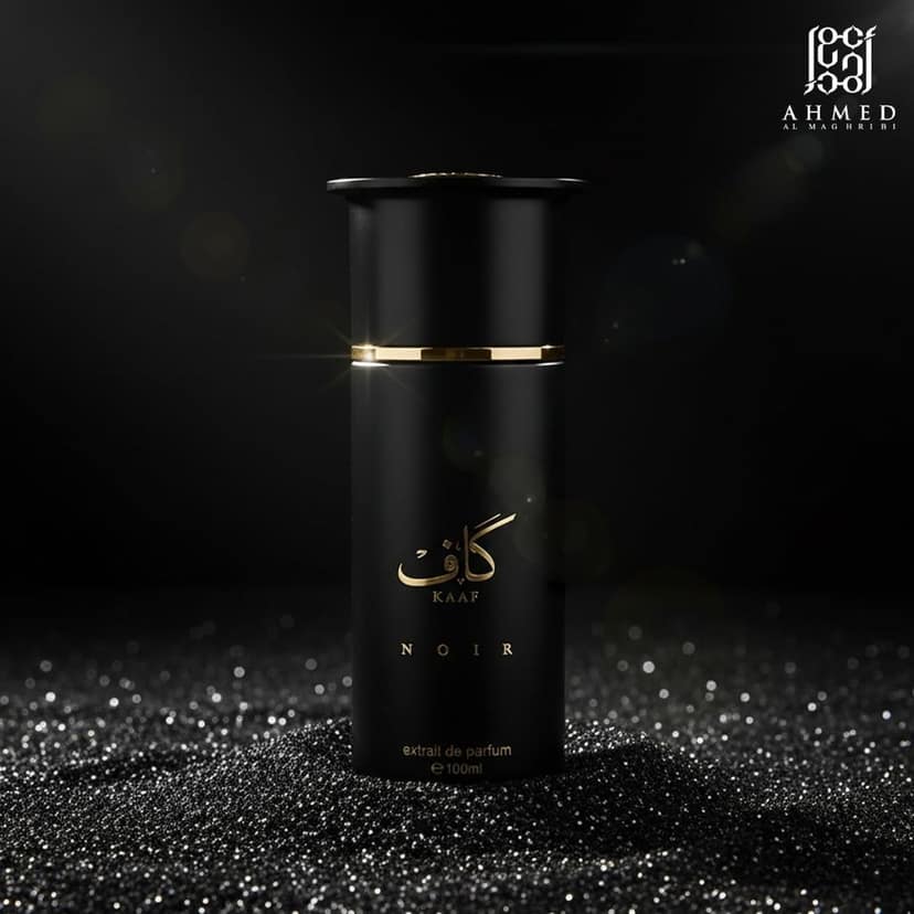 Ahmed Al Maghribi Kaaf Noir 100ml Extrait De Parfum – Luxury Unisex Perfume with Lasting Freshness view 2
