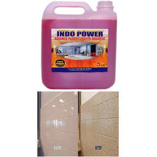 INDOPOWER ACc99-ADVANCE FLOOR CLEANER SHAMPOO (ROSE) 5ltr.