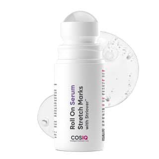 Cos-IQ Stretch Marks Removal Roll-On Serum with Striover, 40ml Cos-IQ Stretch Marks Removal Roll-On Serum with Striover, 40ml - Clear / 40 ml (Pack of 1)