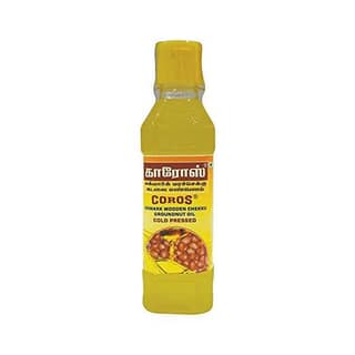 Coros (Wooden Chekku-Cold Pressed) Groundnut Oil 250 Ml