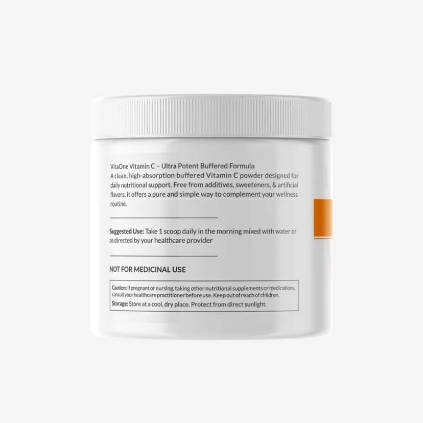 VitaOne Vitamin C Powder for Immunity and Skin Health view 2