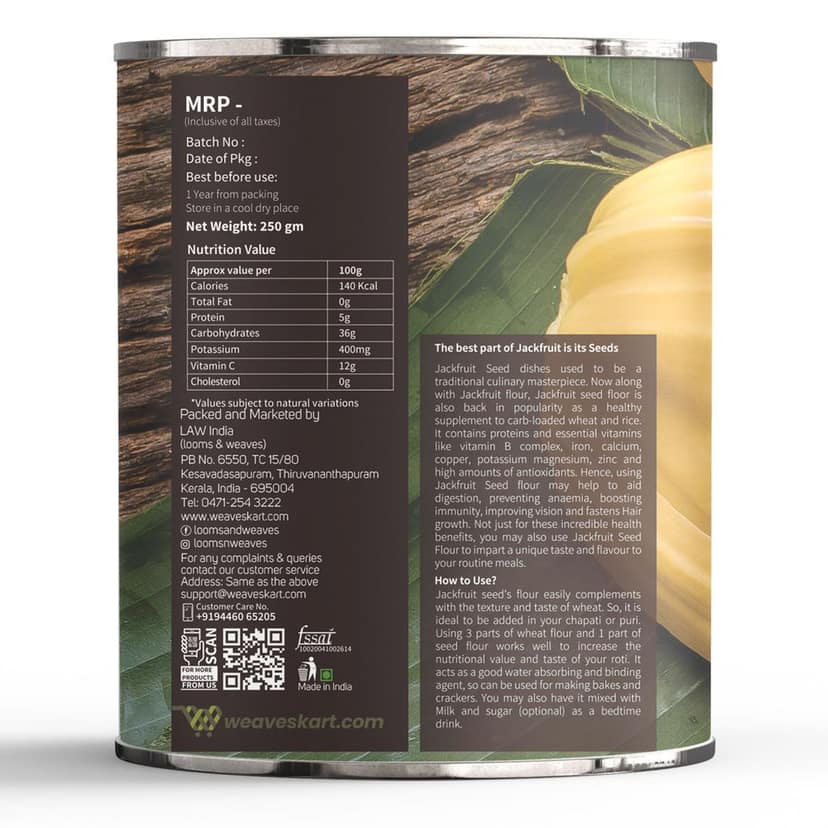 Jackfruit Seed Powder – 250gm view 2