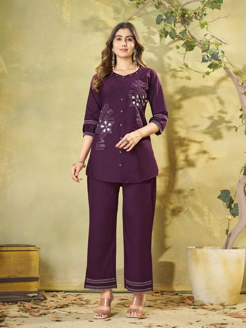 Pure Cotton Co-Ord Set