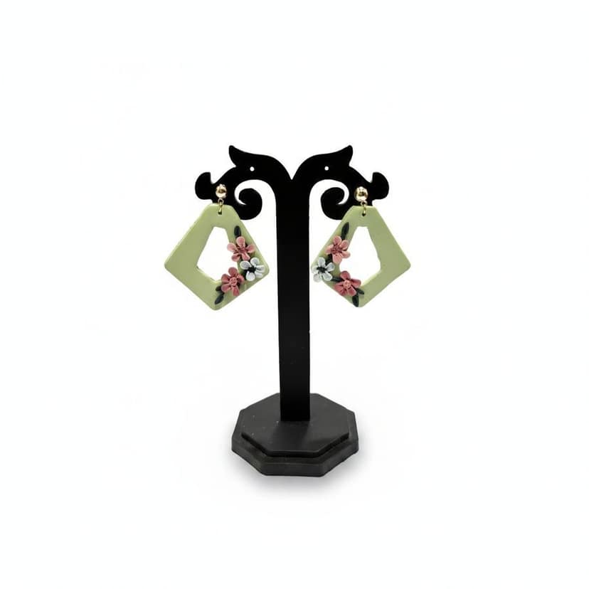 FLORAL KITE EARRINGS