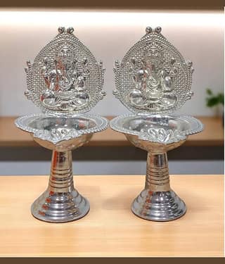 Sigaram Brass Table Diya - Pack of 2
