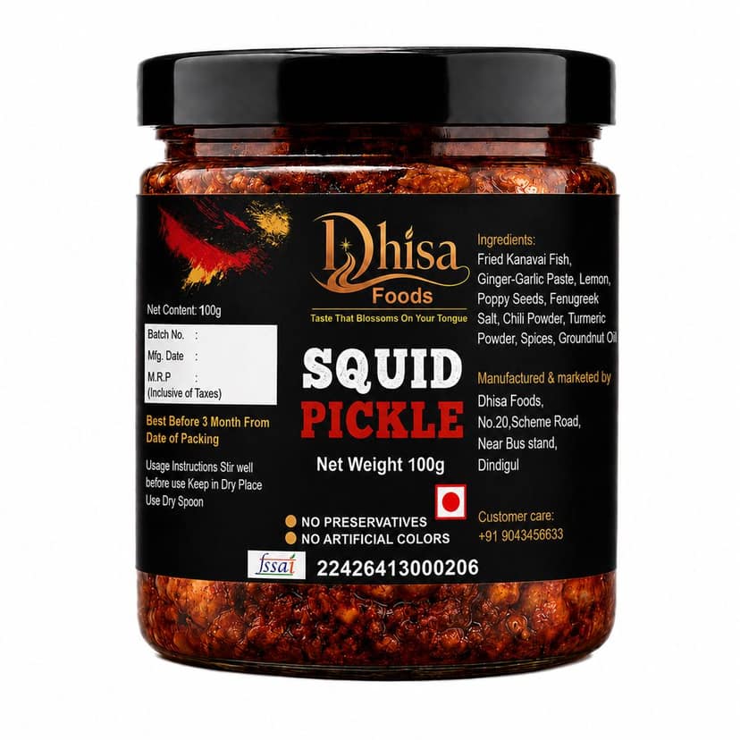 SQUID FISH PICKLE view 2