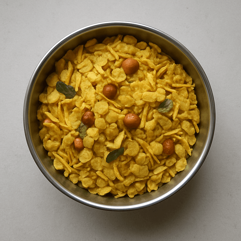Sheela Convenience Store's traditional indian chivda snack view 2