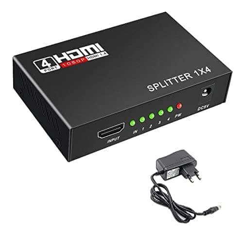 XBLAZE HDMI 4PORT SPLITTER BOX FEMALE TO FEMALE WITH ADAPTER view 2