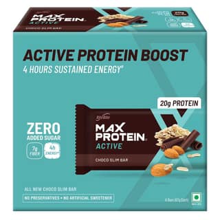 RiteBite Max Protein Active Choco Slim RiteBite Max Protein Active Choco Slim (6pcs), 402 g