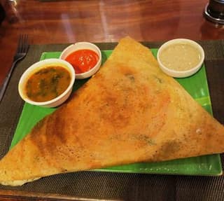 Ghee masala dosa