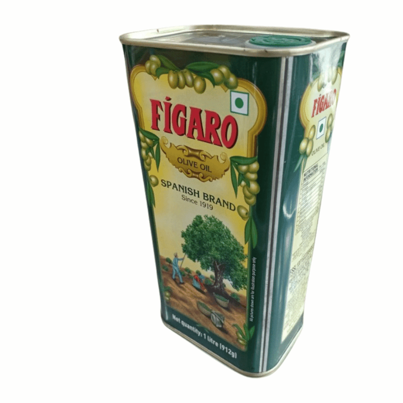 Figaro Spanish Olive Oil, 1L Tin view 2