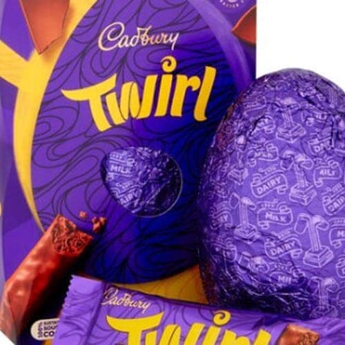 Cadbury Twirl Easter Egg, 198 gm view 2