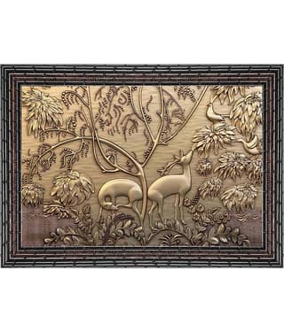 Indianara - Animal Painting With Frame