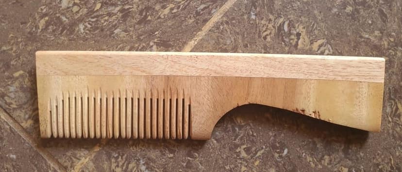 Neem Wooden Comb view 2
