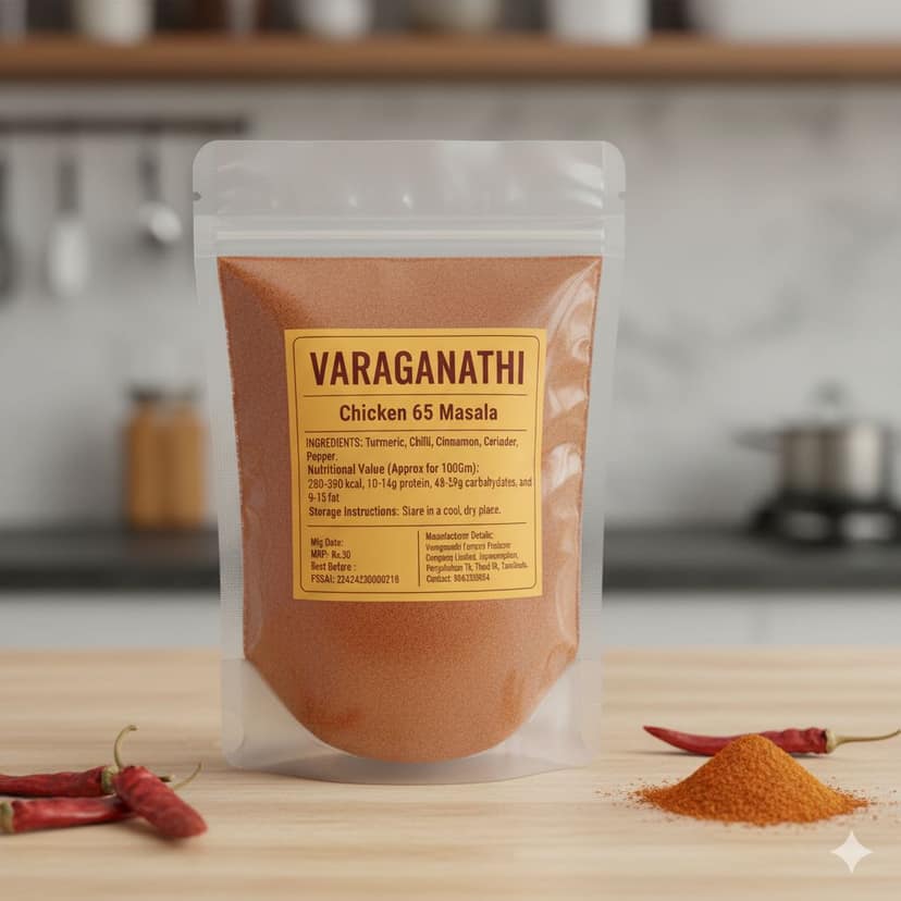 Chicken 65 Masala view 2