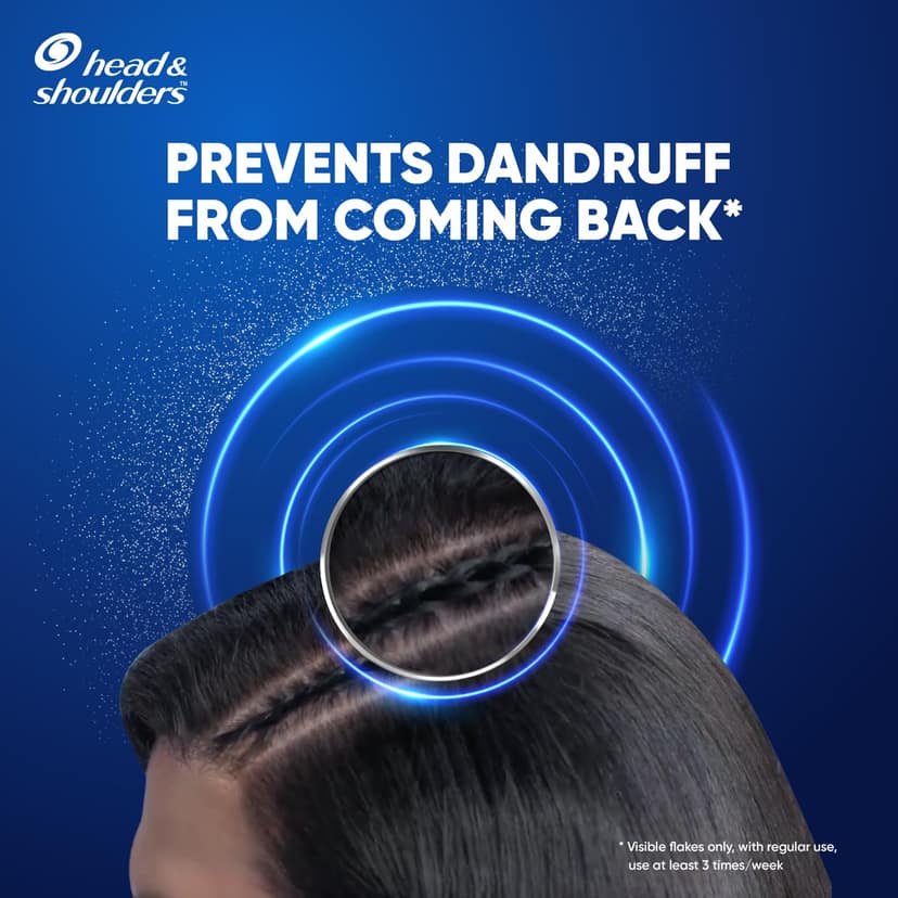 Head & Shoulders Anti Dandruff Shampoo Cool Menthol For Men & Women - 650 ml Head & Shoulders Anti Dandruff Shampoo Cool Menthol For Men & Women - 650 ml - Cool Menthol / 650 ml (Pack of 1) view 2