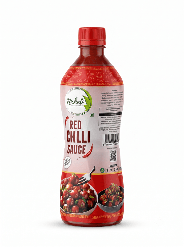 Nirhali Red Chilli Sauce | Bold & Spicy Flavor | Perfect for Stir-Fries & Dips