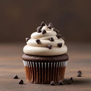 Chocochip Cupcake Cream Topping (single)