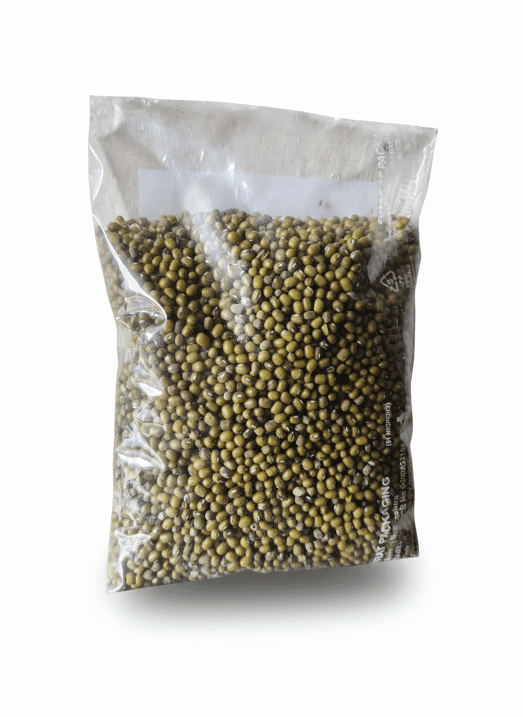 Premium Whole Green Gram (Moong Dal) - Healthy & Nutritious, 1 Kg Pack view 2
