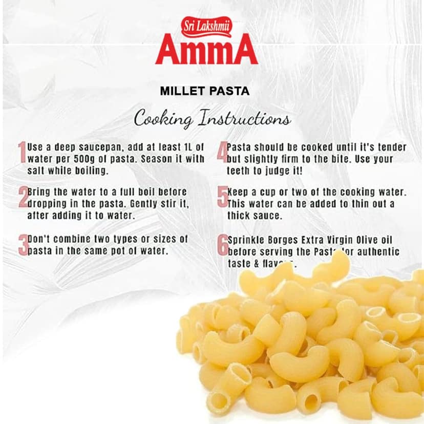 Sri Lakshmi AmmA Millet Pasta 175g | Available in 12 Variants view 2