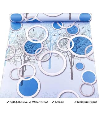 KAAF Nature Wallpaper ( 45 x 1000 ) cm ( Pack of 1 )