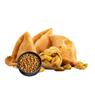 Samosa Kaju with Chole