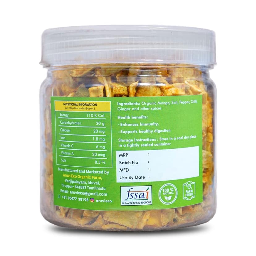 Spicy Dried Mango (150g) - Ideal for Your Travels! view 2