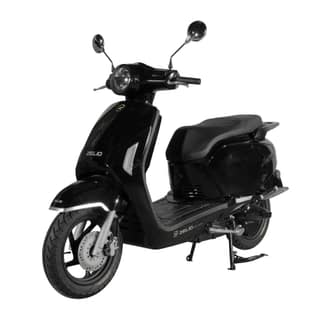 ZELIO GRACY PRO Electric Scooter |72V/32AH Lead Acid Battery | Runs Approx. 50-60 km on Single Charge | Non RTO | Single Disc Brake | DIGITAL DISPLAY | ANTI THEFT ALARM (BLACK)