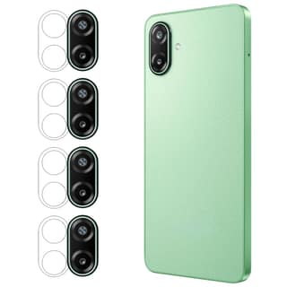 ISAAK Back Camera Lens Protector compatible for Samsung Galaxy F70e 5G|Samsung Galaxy A07 5G (Pack of 4)