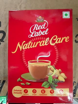 Brooke bond Red label natural care with 5 ayurvedic ingredients