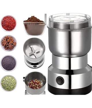 FLEXTOX Nima Japan 350W,26000 RPM Mini Stainless Steel Spice Nuts Grainder Stainless Steel 1 Coffee Grinder