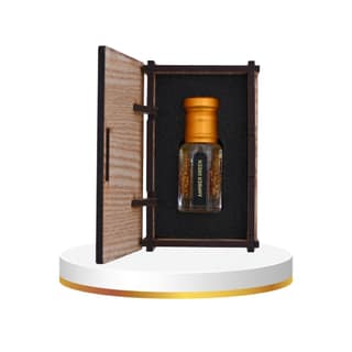 alNaqi fragrances Amber-Green-Attar 12ml - Luxury Amber Fragrance Perfume, No Alcohol Concentrated Green-Amber-Oil, High-Strength Forest-Scent, Original Signature-Parfum