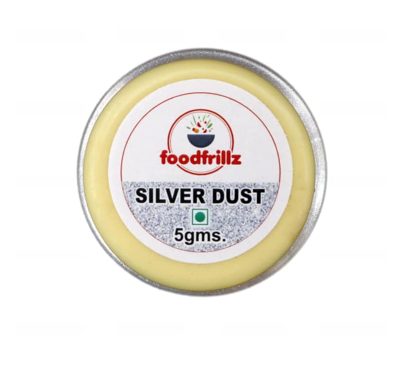 foodfrillz Luster Dust - Silver, 5 gm view 2