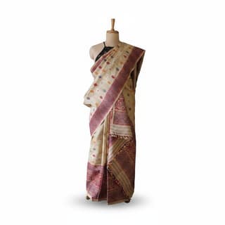 Hand-Woven Traditional Ethnic Saree