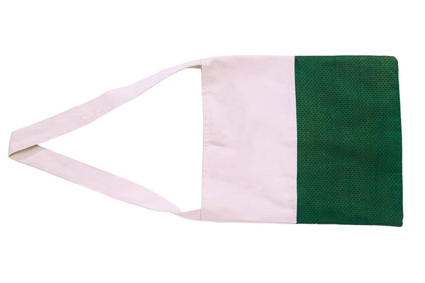 Khan Tote Bag Green colour view 2