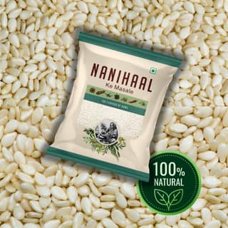 Nanihaal Safed Til 200g (2 x 100g)