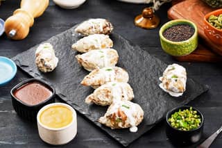 Chicken Afghani Momos