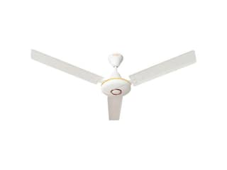 BALTRA Hero Dlx Electric 1200mm Ceiling Fan for Home, BEE Rated Energy Efficient, Rust Resistant, Strong and Powerful Motor, White 2 Yrs Warranty - White - BF-208